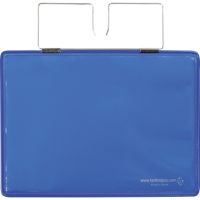 Tarifold Kennzeichnungshülle 165241 A5 quer PVC blau 10 Stück