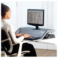 Fellowes Sitz-Steh-Workstation Lotus 0007901 schwarz