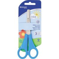 Westcott Kinderschere E-21592 00 13cm 5 Zoll rund hellblau