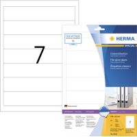 HERMA Ordneretikett 8620 192x38mm weiß 70 Stück