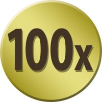 SIGEL Motivpapier Glitter Stars DP029 DIN A4 90g 100 Stück