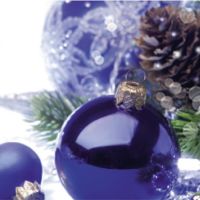 SIGEL Weihnachts-Umschläge Blue Harmony DU036 DIN lang 50 Stück