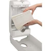 Aquarius Handtuchspender Slimfold U7024 weiß