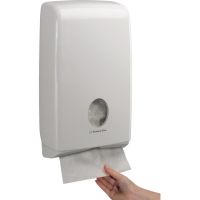 Aquarius Handtuchspender Slimfold U7024 weiß