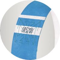 SIGEL Eventband Super Soft EB211 255x25mm neon blau 120 Stück