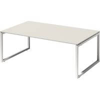 Bisley Konferenztisch DOF2012GW396 O 2000x740x1200mm weiß/gr.ws