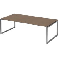 Bisley Konferenztisch DOF2412WN355 O 2400x740x1200mm si/nb