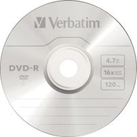 Verbatim DVD-R 43522 16x 4,7GB 120Min. Spindel 25 Stück