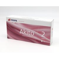 Fripa Kosmetiktuch akito 6011107 21x20cm 2-lagig weiß 100 Stück