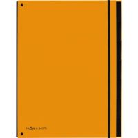 PAGNA Pultordner Trend 24079-09 7Fächer 3Schaulöcher orange