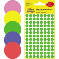 Avery Zweckform Markierungspunkt 3592 8mm grün 416 Stück