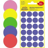 Avery Zweckform Markierungspunkt 3597 18mm grün 96 Stück