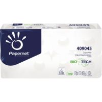 Papernet Toilettenpapier Bio-Tech Superior Topa 3-lagig 250 blau weiß 8 Ro./Pack.
