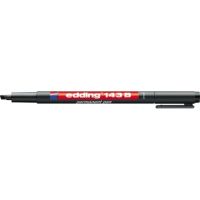 edding Folienschreiber 143 B 4-143001 1-3mm permanent schwarz