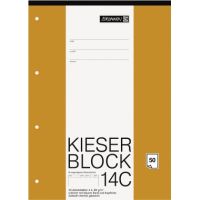 BRUNNEN Kieserblock 1042924 A4 50Bl Lin03 bla
