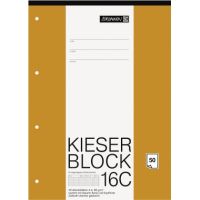 BRUNNEN Kieserblock 1042926 A4 50Bl Lin23 rau
