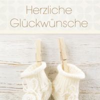 SIGEL Faltkarte Baby DS040 10 Stück +Umschl.