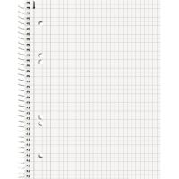 BRUNNEN Collegeblock 1067952 A5 kariert 80Bl rot