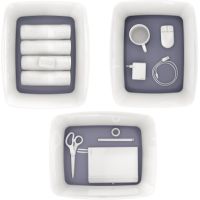 Leitz Aufbewahrungsbox MyBox 52161001 mittel 18l Deckel ws/gr