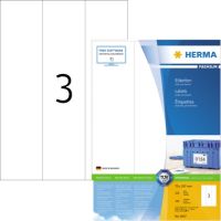 HERMA Etikett Premium 4657 70x297mm weiß 300 Stück