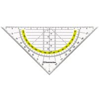 Soennecken Geometriedreieck 16 cm 1823 Kunststoff rauchgrau