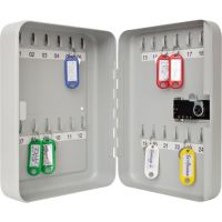 WEDO Schlüsselschrank 24er/10242437 18,6 x 9,4 x 25 cm lichtgrau 24