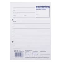 Soennecken Gesprächsnotiz 1115 DIN A5 50Blatt weiß