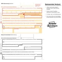 Avery Zweckform Überweisung 2817 DIN A4 inkl. Software 100 Blatt