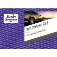Avery Zweckform Fahrtenbuch 222 DIN A6 quer 40Blatt