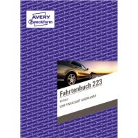 Avery Zweckform Fahrtenbuch 223 DIN A5 40Blatt
