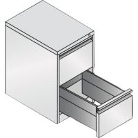C+P Hängeregistraturschrank Acurado 12412311S10000 A4 2Schübe sgr