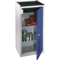 C+P Werkzeug-Beistellschrank 872100S10036 2Böden lgr/ebl