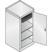 C+P Werkzeug-Beistellschrank 872100S10009 2Böden lgr/lbl