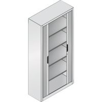 C+P Aktenschrank Omnispace 320200S10231 1980x1000x420mm lgr