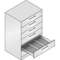 C+P Karteischrank Asisto 146223623S10008 A5 quer lgr