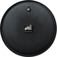 Hama Wanduhr PG-400 Jumbo 00186386 geräuscharm schwarz