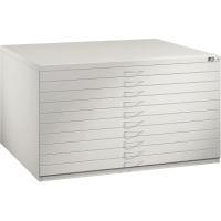 C+P Flachablageschrank 7201000S10183 760x1350x960mm lgr