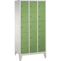 C+P Fächerschrank Classic 8010305S10088 15Fächer lgr/rgn