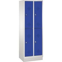 C+P Doppelspind 832020S10031 auf Sockel 4Fächer lgr/ebl