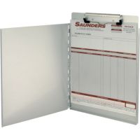 Saunders Klemmbrett 22017 225x325mm seitlich öffnend silber