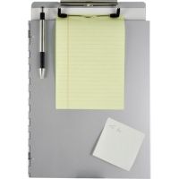 Saunders Klemmbrett 22017 225x325mm seitlich öffnend silber