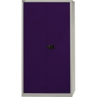 Bisley Flügeltürenschrank Universal E722A03G505 3Böden 4OH l.gr/o.bl