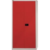 Bisley Flügeltürenschrank Universal E782A04506 4Böden 5OH l.gr/k.rt