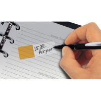 SIGEL Haftmarker HN684 44x12,5mm sort. 500 Blatt