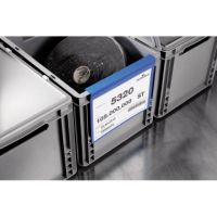 DURABLE Kennzeichnungstasche 172307 DIN A4 quer dunkelblau 50 Stück