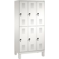 C+P Doppelstockspind 4931030S10036 Füße 6Fächer lgr/lgr