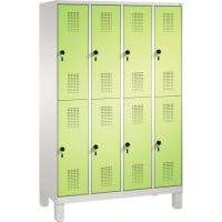 C+P Doppelstockspind 4931040S10081 Füße 8Fächer lgr/vgn