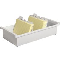 HAN Karteitrog 956-0-11 DIN A6 quer max. 1300Karten lichtgrau