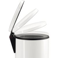 Hailo Tretabfalleimer Pure L 0530-030 25l weiß