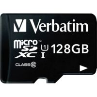Verbatim Speicherkarte micoSDXC 44085 Class 10 128GB +Adapter